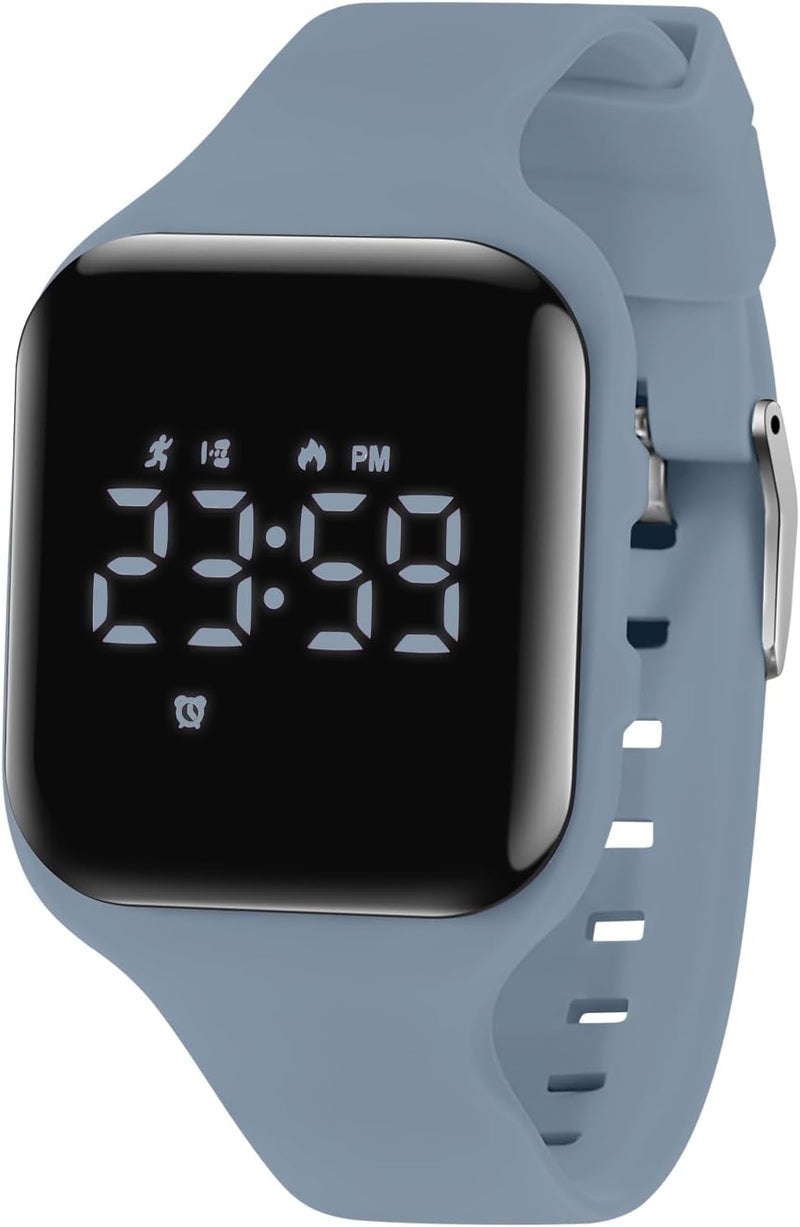 A ALPS Kids Watches for Girls Boys Digital Sport Watch with Step Counter Pedometer Vibration Alarm Clock, No App Waterproof Fitness Tracker Kids Watch Boys Girls Teens Students Ages 5-16 - Image 1